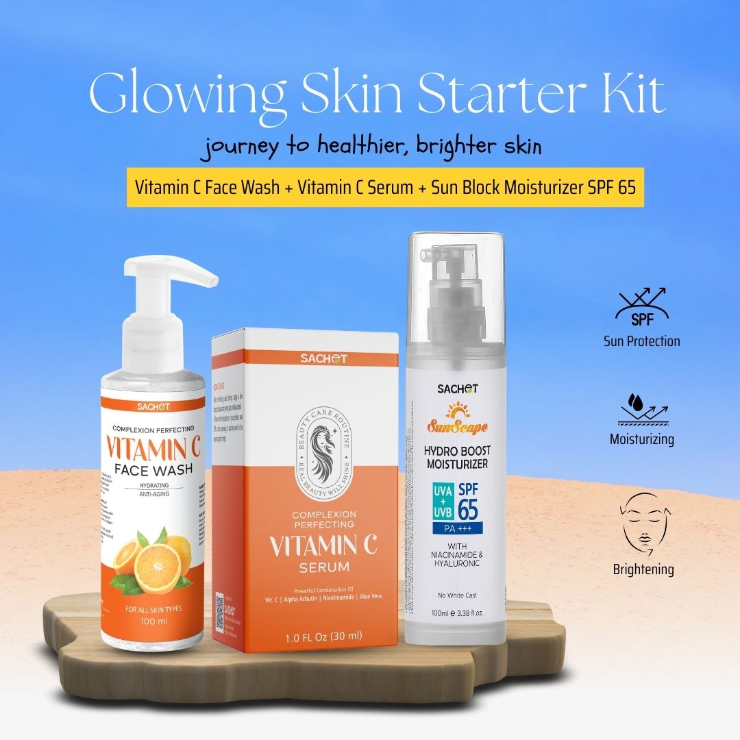 Glowing Skin Starter Kit | sachetcare.com