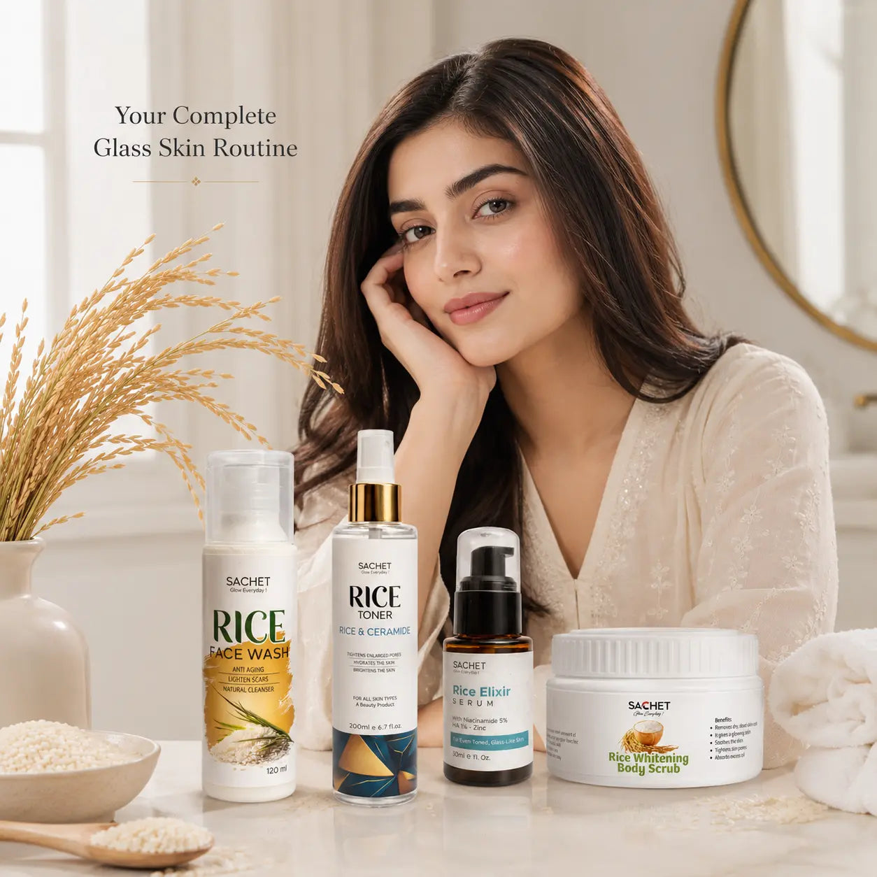 Rice Glass Skin Kit