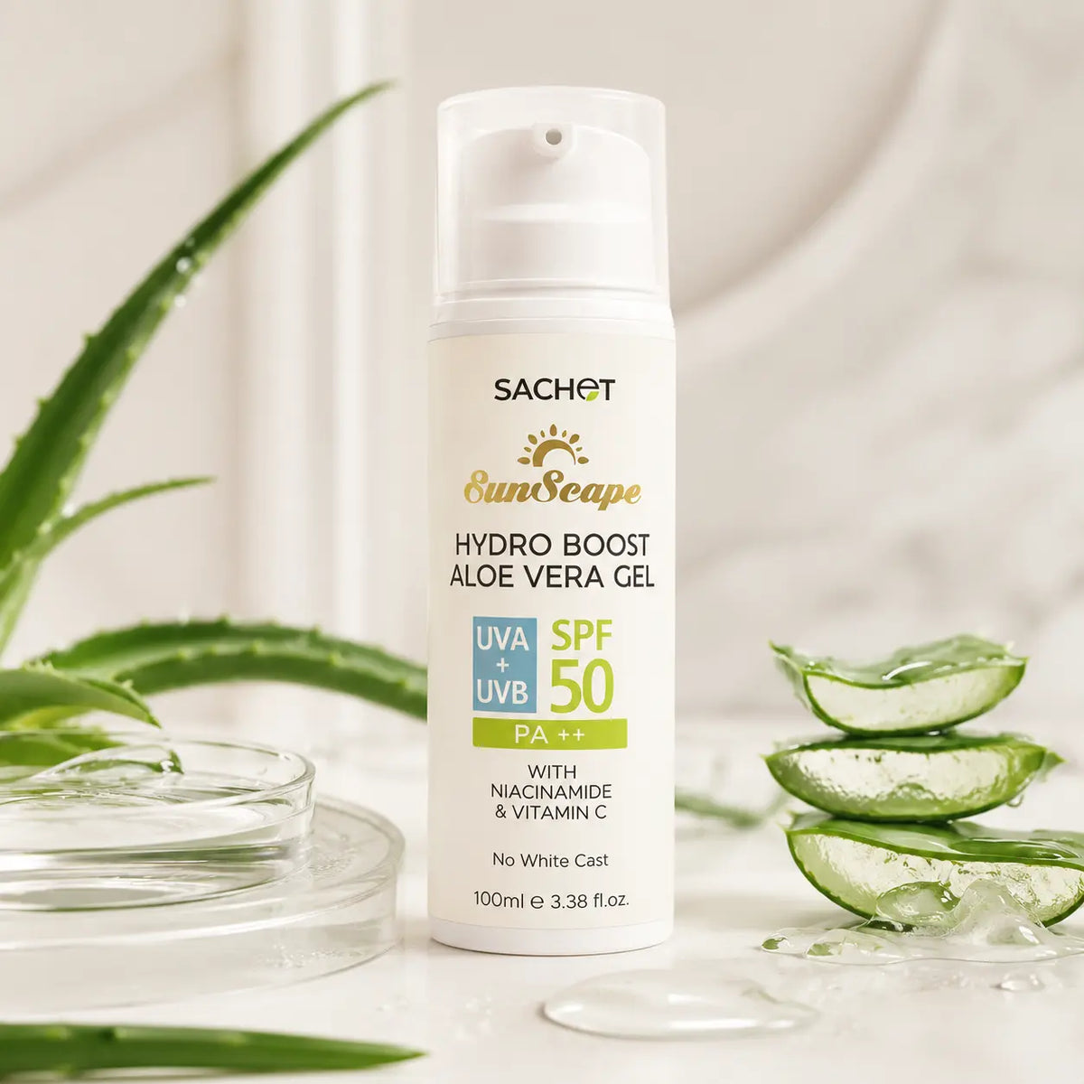Aloe Vera Gel Sunscreen SPF 50