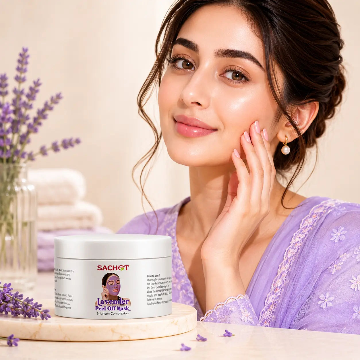 Lavender Peel Off Mask