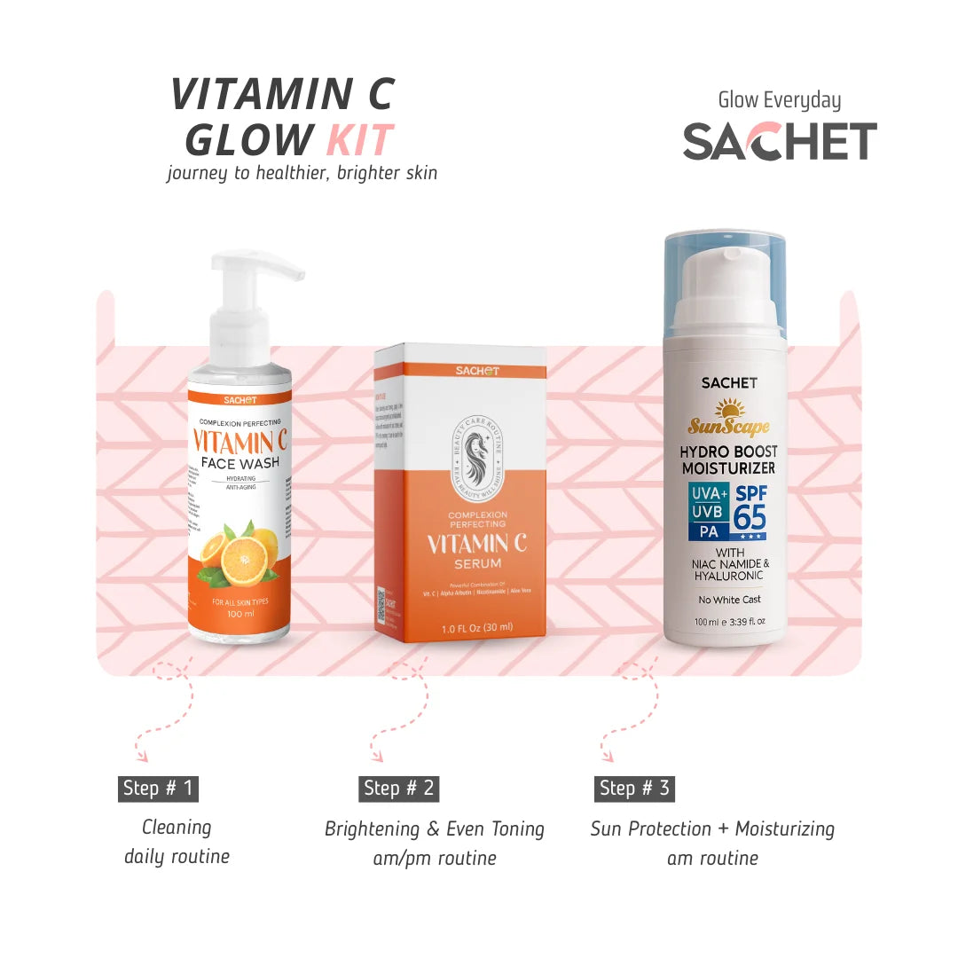 Glowing Skin Starter Kit | sachetcare.com