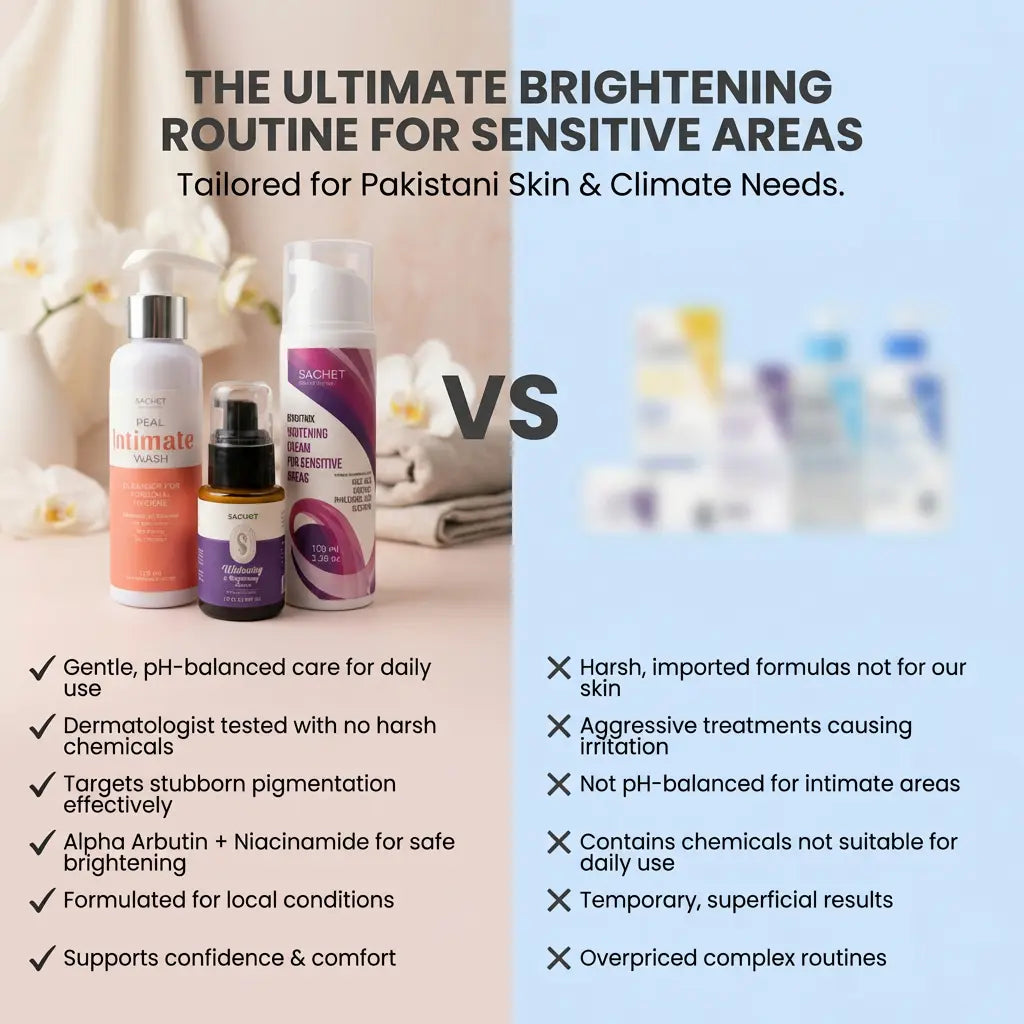 3-step advanced brightening for sensitive skin