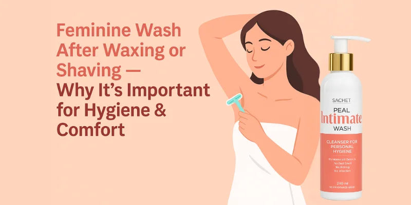 Feminine Wash After Waxing or Shaving 