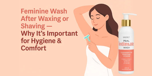 Feminine Wash After Waxing or Shaving 