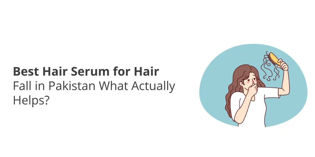 Best Hair Serum for Hair Fall in Pakistan — What Actually Helps?