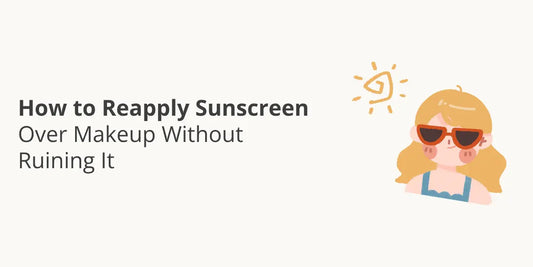 How to reapply sunscreen over makeup Pakistan — gel SPF tinted sunscreen and mineral SPF touch-up methods