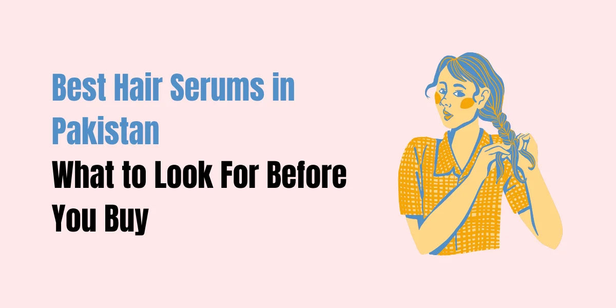 SACHET Revival and Anti-Frizz Hair Serums side by side – best hair serums in Pakistan for frizz and damage repair