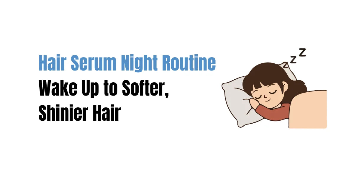 Pakistani woman applying SACHET Revival Hair Serum at night before sleeping for soft shiny hair in the morning