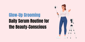 Pakistani man and woman using SACHET Hair Serums for daily beauty-conscious grooming routine