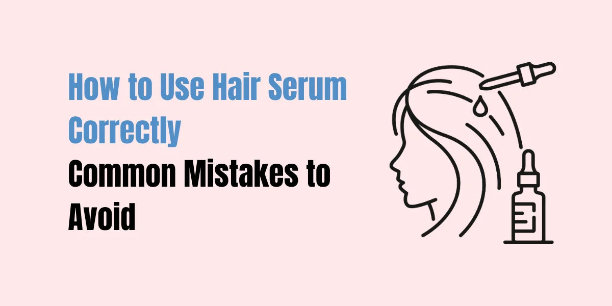 Pakistani woman applying SACHET hair serum on damp hair – how to use hair serum correctly