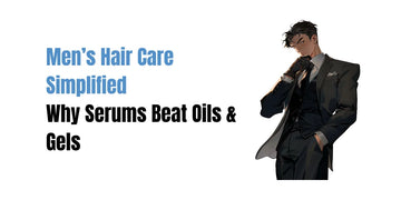 Pakistani man applying SACHET Anti-Frizz Hair Serum for clean non-greasy professional hairstyle