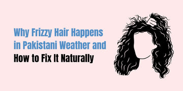 Pakistani girl with smooth shiny hair using SACHET Anti-Frizz Smooth & Shine Serum – humidity frizz control
