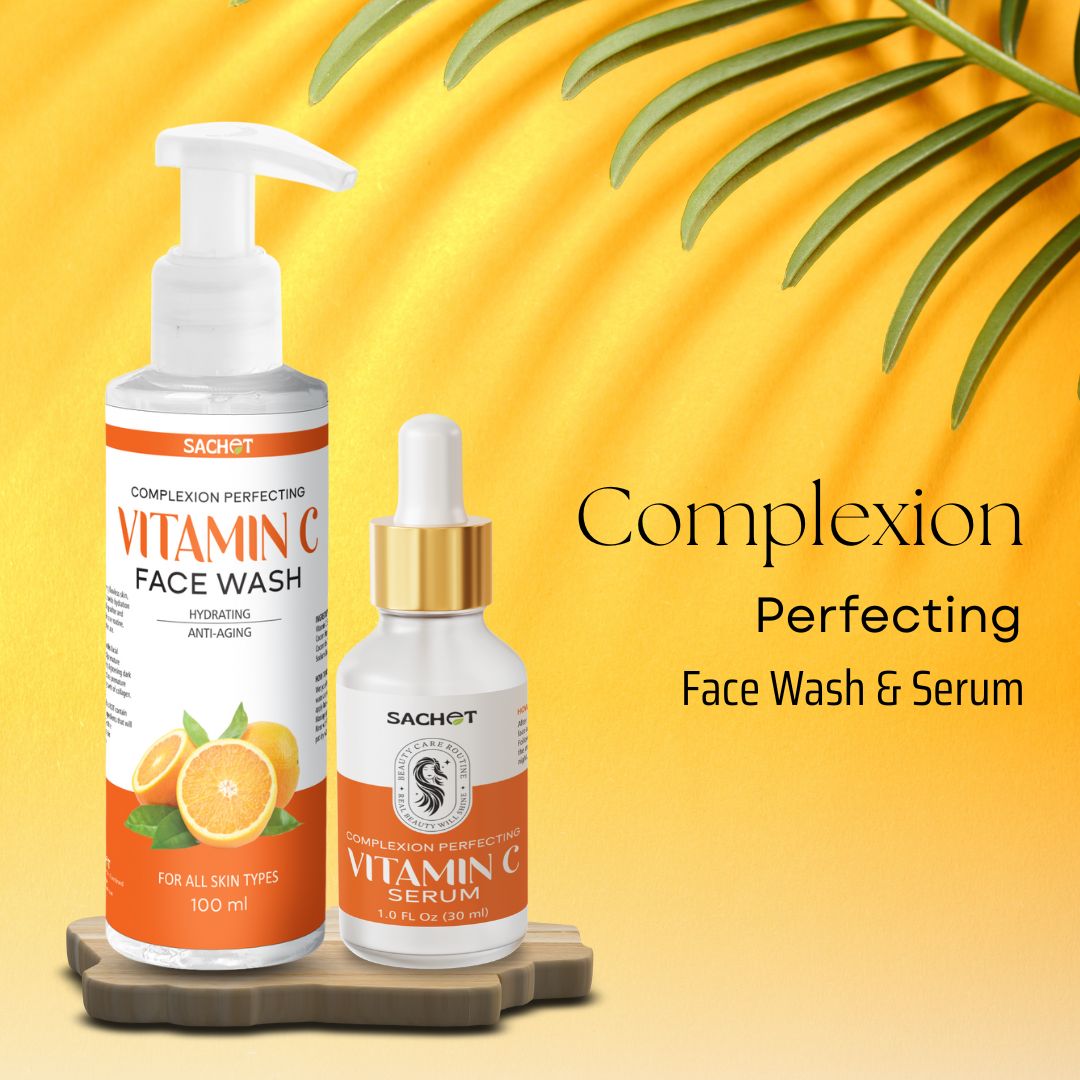 Vitamin C Serum & Face Wash | sachetcare.com