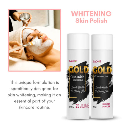 24k Gold Bleach Cream Skin Polish - Skin Polish