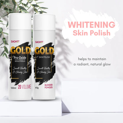 24k Gold Bleach Cream Skin Polish - Skin Polish