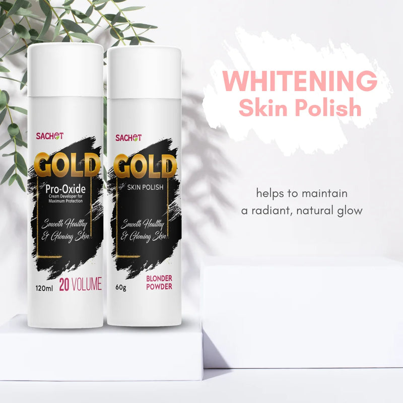 24k Gold Bleach Cream Skin Polish - Skin Polish