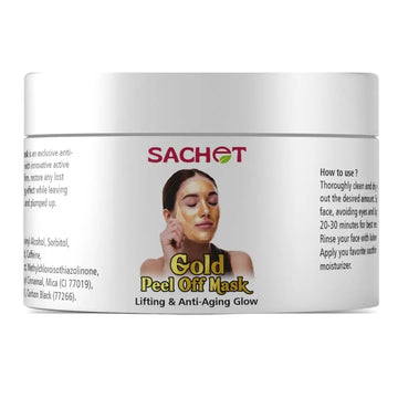 Gold Peel Off Mask for Glowing Skin | sachetcare.com