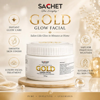 Gold Urgent Facial | sachetcare.com