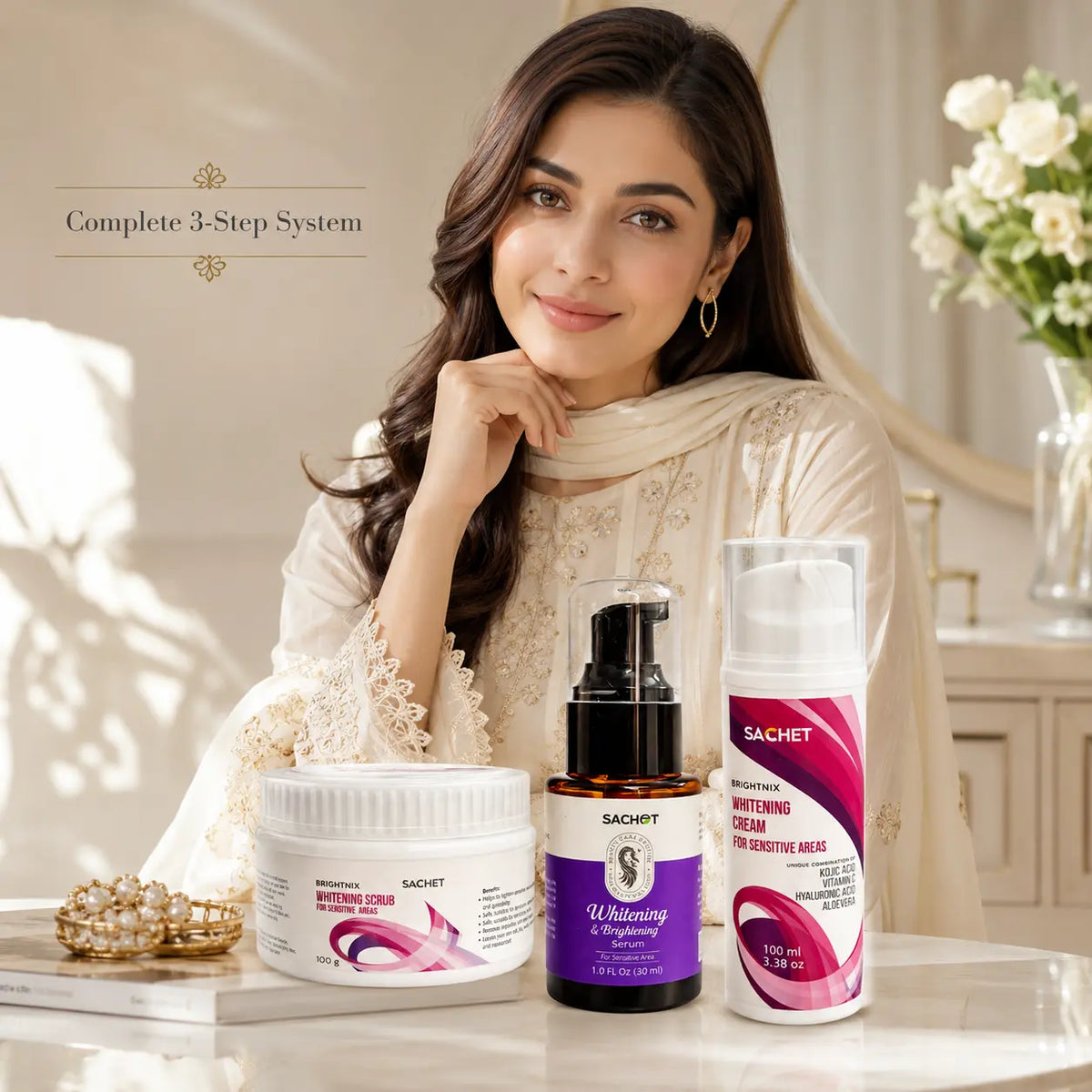 Designed for Advanced Brightening & Tone Correction