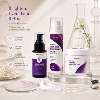 3-Zone Brightening Kit for Underarms, Bikini & Inner Thighs | SACHET