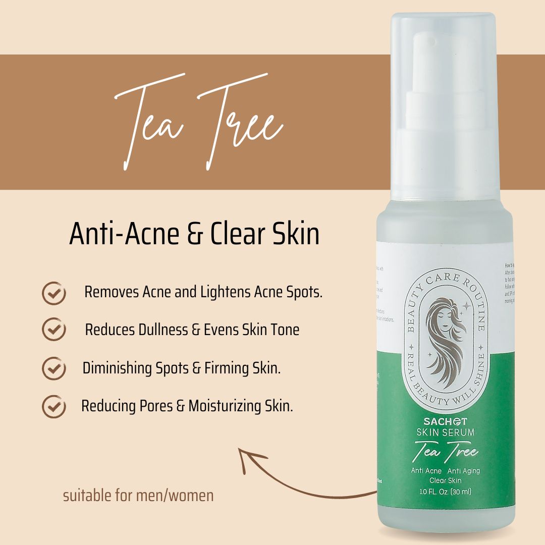 Tea Tree Anti Acne Serum | sachetcare.com