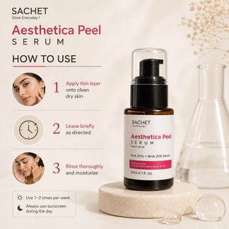 Aesthetica Peel Serum in Pakistan – AHA 30% BHA 20% Deep Exfoliation
