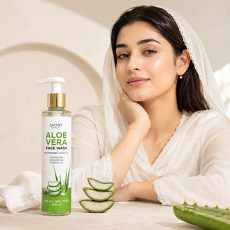 Aloe Vera Face Wash for Sensitive & Hydrated Skin in Pakistan