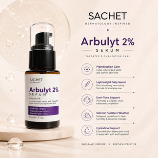 Arbulyt 2% Serum in Pakistan – Alpha Arbutin for Dark Spots