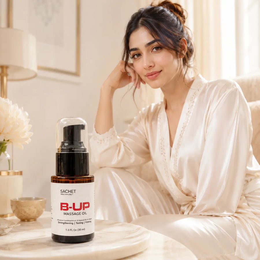B Up Beauty Figure Massage Oil in Pakistan | Firming Massage Oil