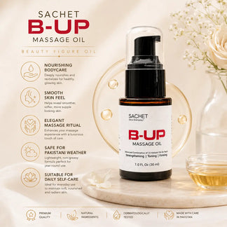 B Up Beauty Figure Massage Oil in Pakistan | Firming Massage Oil