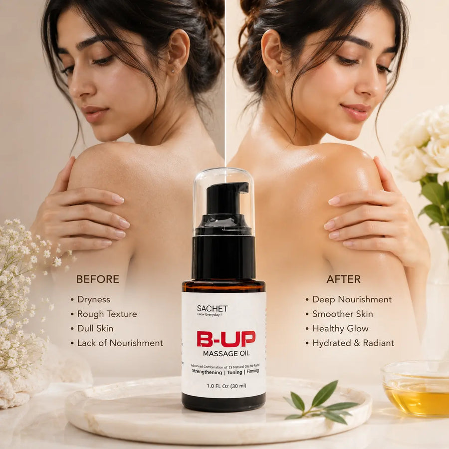 B Up Beauty Figure Massage Oil in Pakistan | Firming Massage Oil