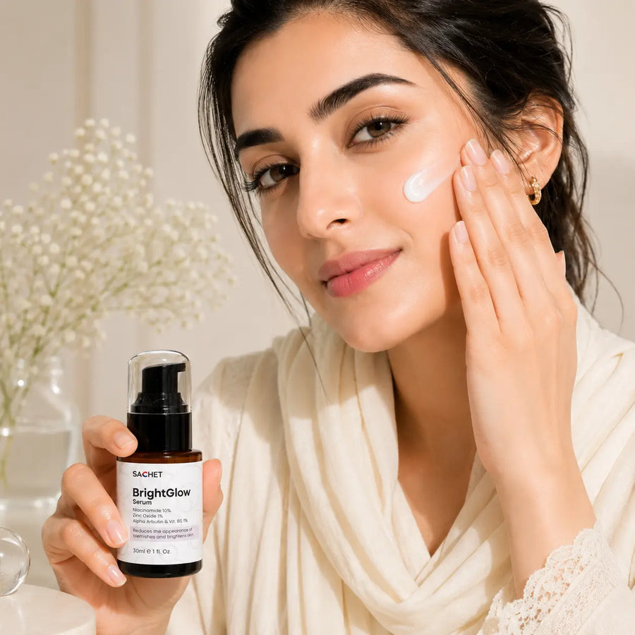 BrightGlow Serum in Pakistan – Niacinamide + Zinc for Even Skin Tone