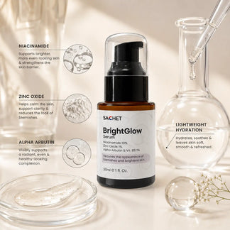 BrightGlow Serum in Pakistan – Niacinamide + Zinc for Even Skin Tone