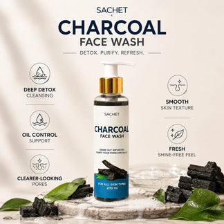 Charcoal Face Wash for Deep Cleansing in Pakistan | SACHET