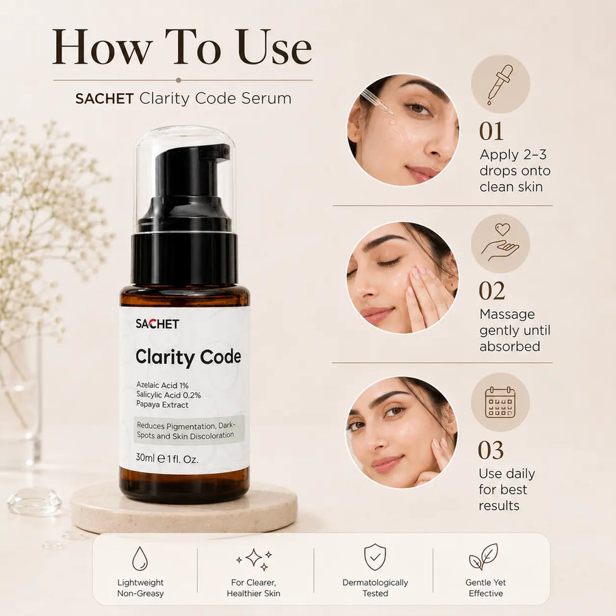 Clarity Code Serum in Pakistan – Azelaic Serum for Dark Spots