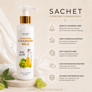 Cleansing Milk Face Wash for Gentle Makeup Removal in Pakistan