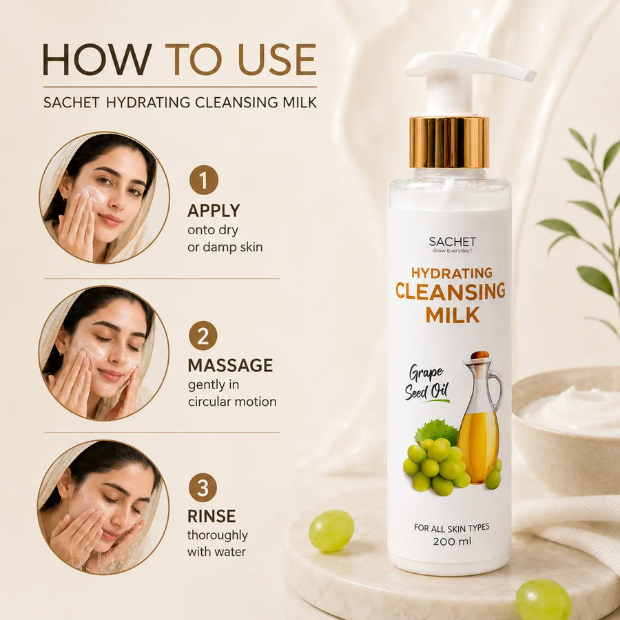 Cleansing Milk Face Wash for Gentle Makeup Removal in Pakistan