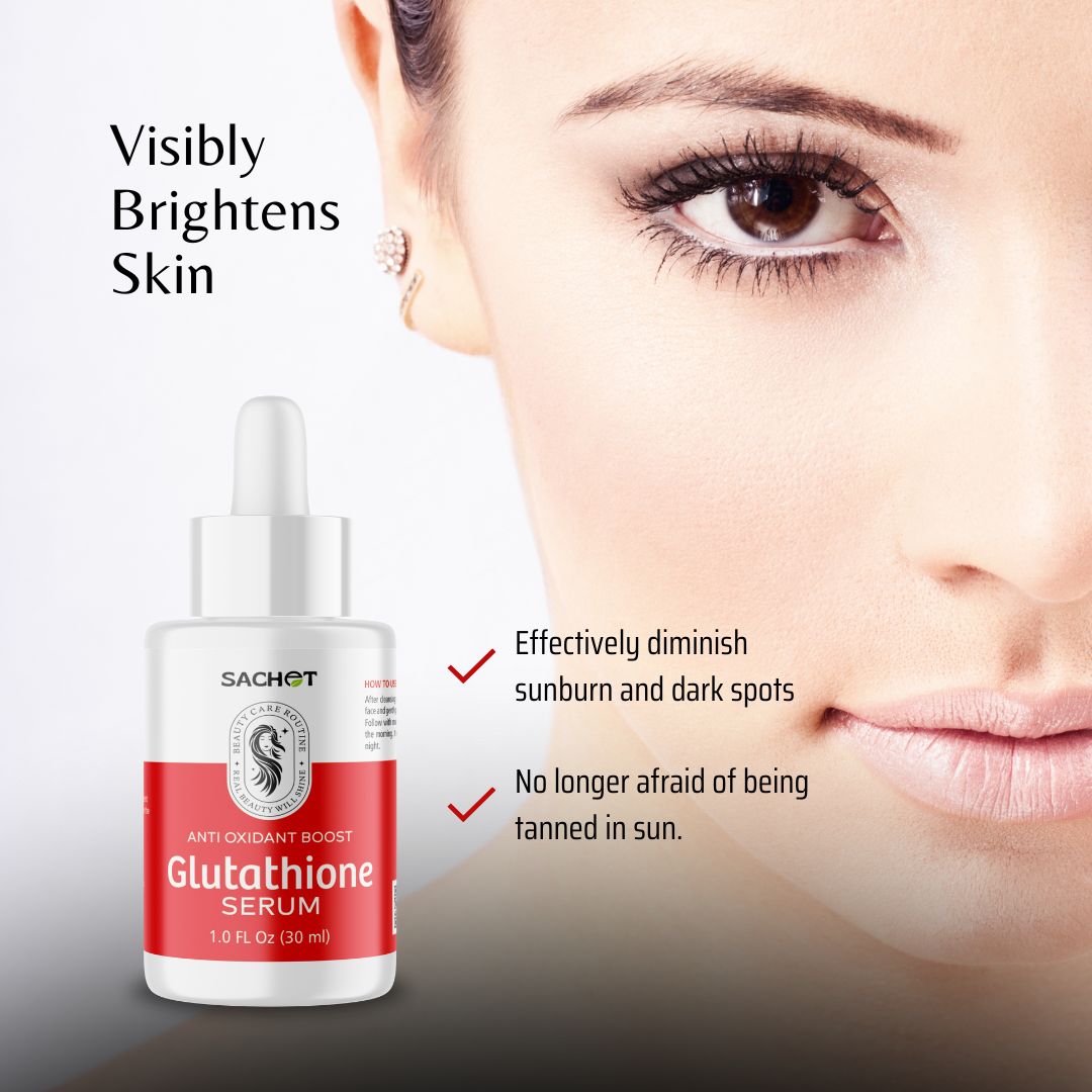 Glutathione Skin Brightening Serum - For a Radiant, Even-Toned You! | sachetcare.com