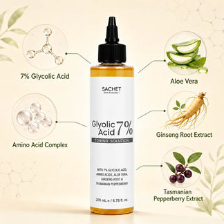 Glycolic Acid 7% Toning Solution | Body Exfoliating Toner Pakistan