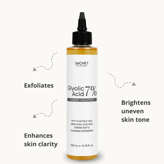 Glycolic Acid 7% Toning Solution | Body Exfoliating Toner Pakistan