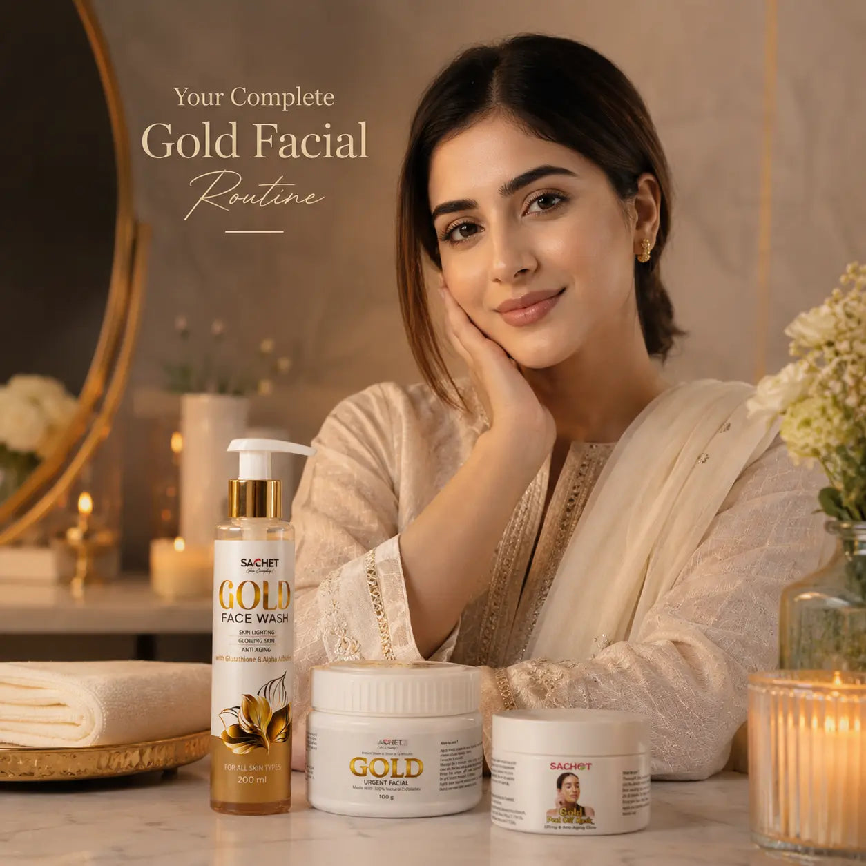 Gold Facial Kit