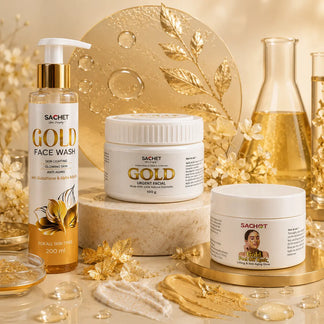 Gold Facial Kit in Pakistan | Salon-Inspired Glow Routine | SACHET