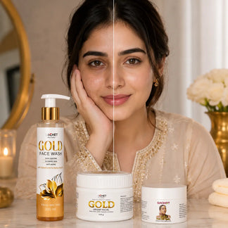 Gold Facial Kit in Pakistan | Salon-Inspired Glow Routine | SACHET