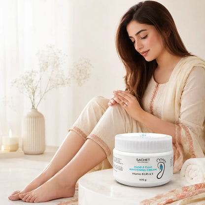 Hand & Foot Whitening Cream in Pakistan | Dark Hands & Feet