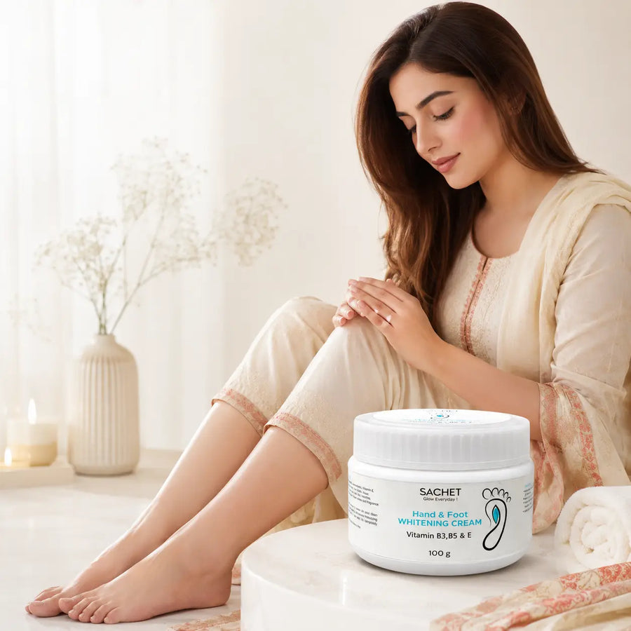 Hand & Foot Whitening Cream in Pakistan | Dark Hands & Feet