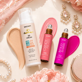 Party Glam Collection – BB Cream SPF 65 + Glam Tints | SACHET