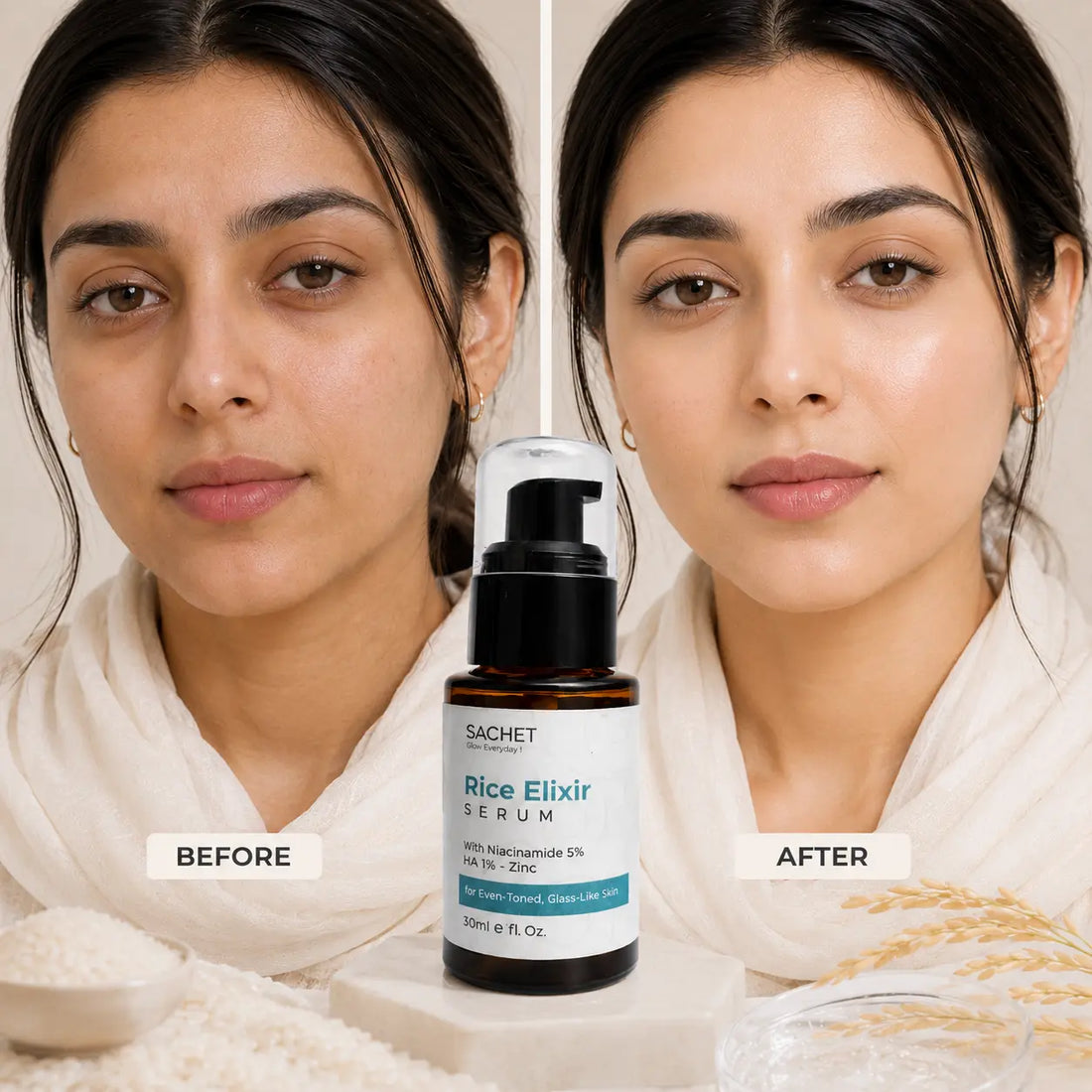 Rice Elixir Serum in Pakistan – Glow & Glass Skin Serum