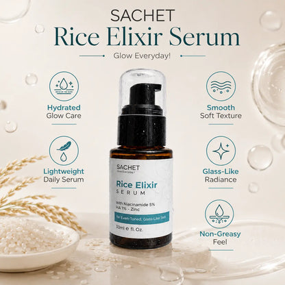 Rice Elixir Serum in Pakistan – Glow & Glass Skin Serum