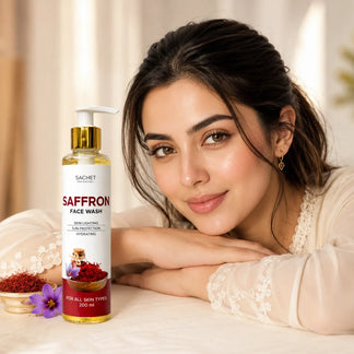 Saffron Face Wash for Bright & Radiant Skin in Pakistan | SACHET