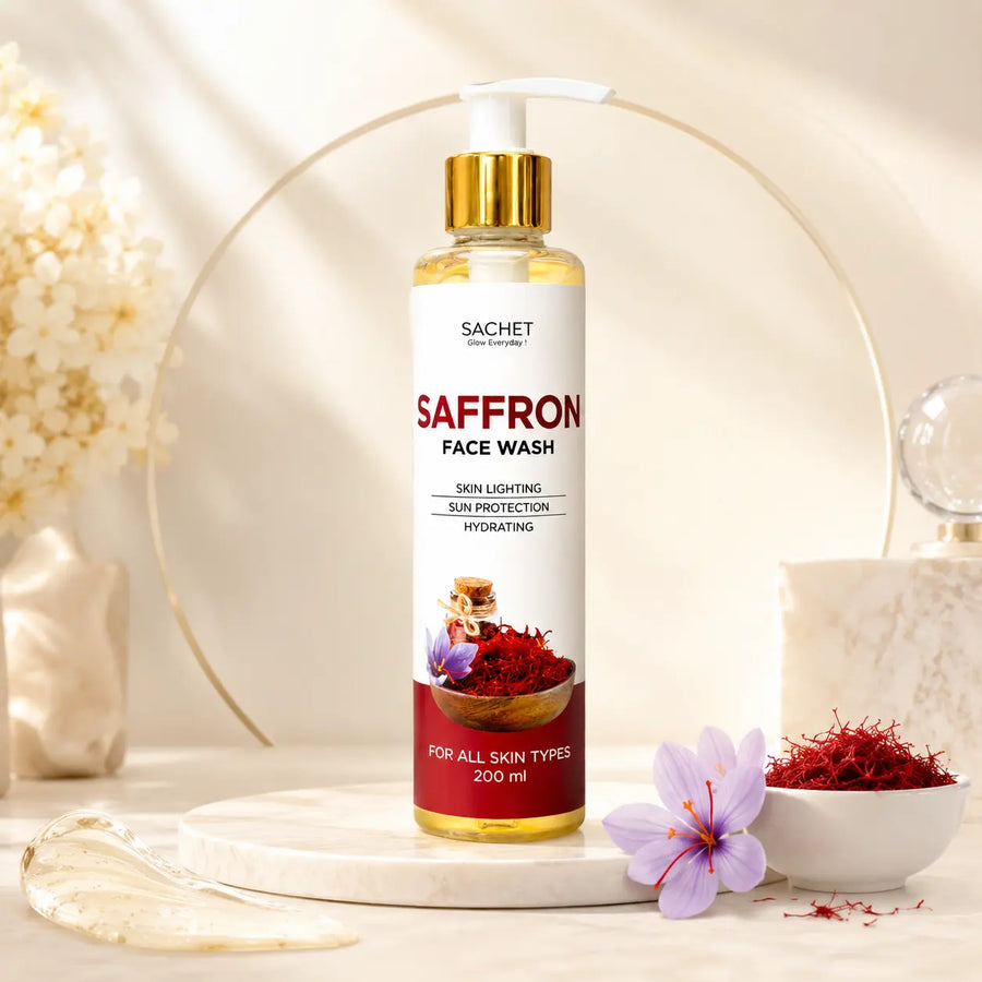 Saffron Face Wash for Bright & Radiant Skin in Pakistan | SACHET